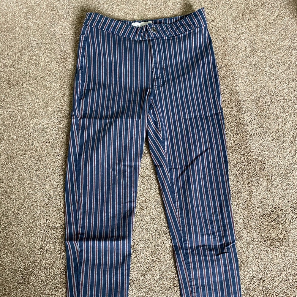 We the free stripped pants